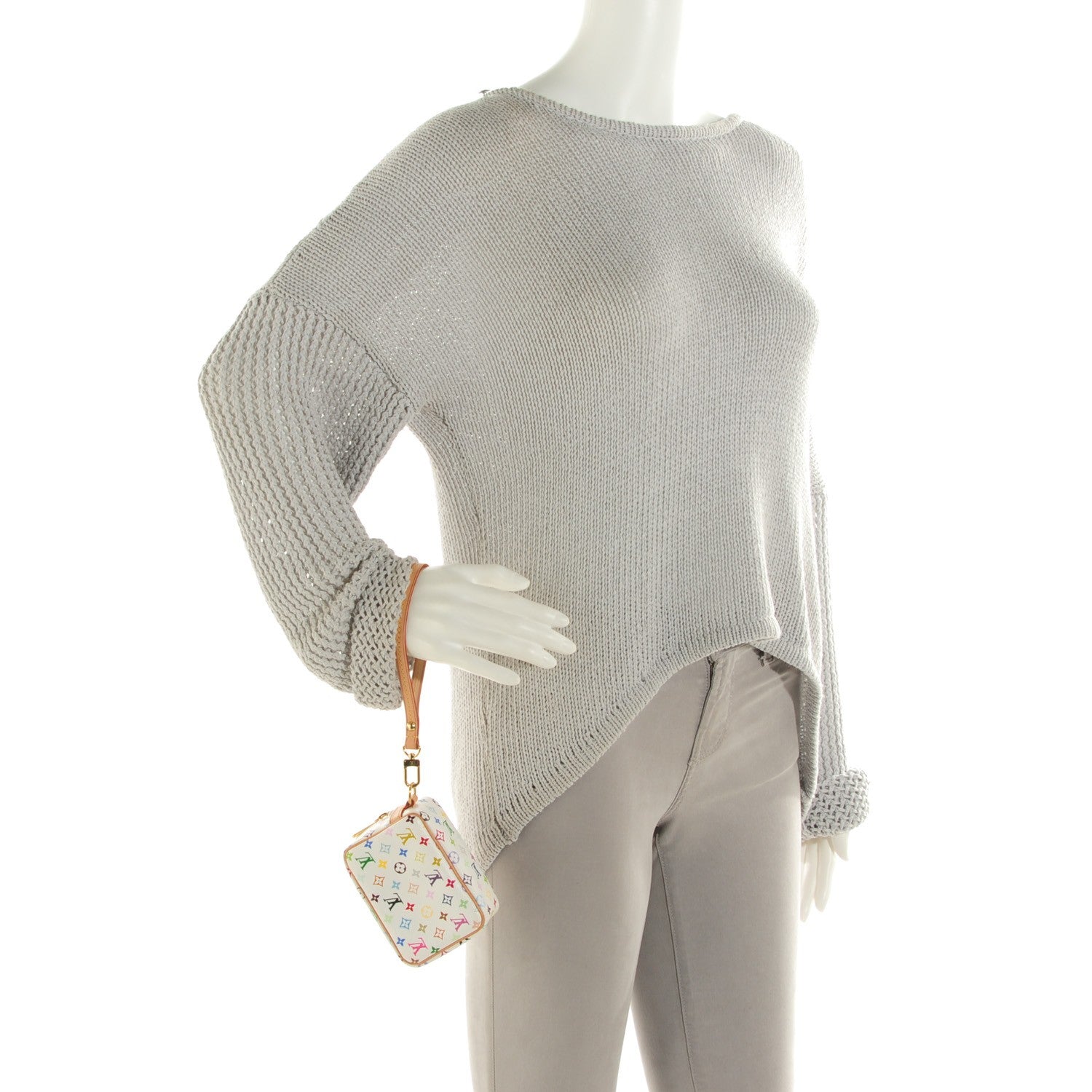 Louis Vuitton Monogram Multicolor Trousse Wapity White 2 of 7