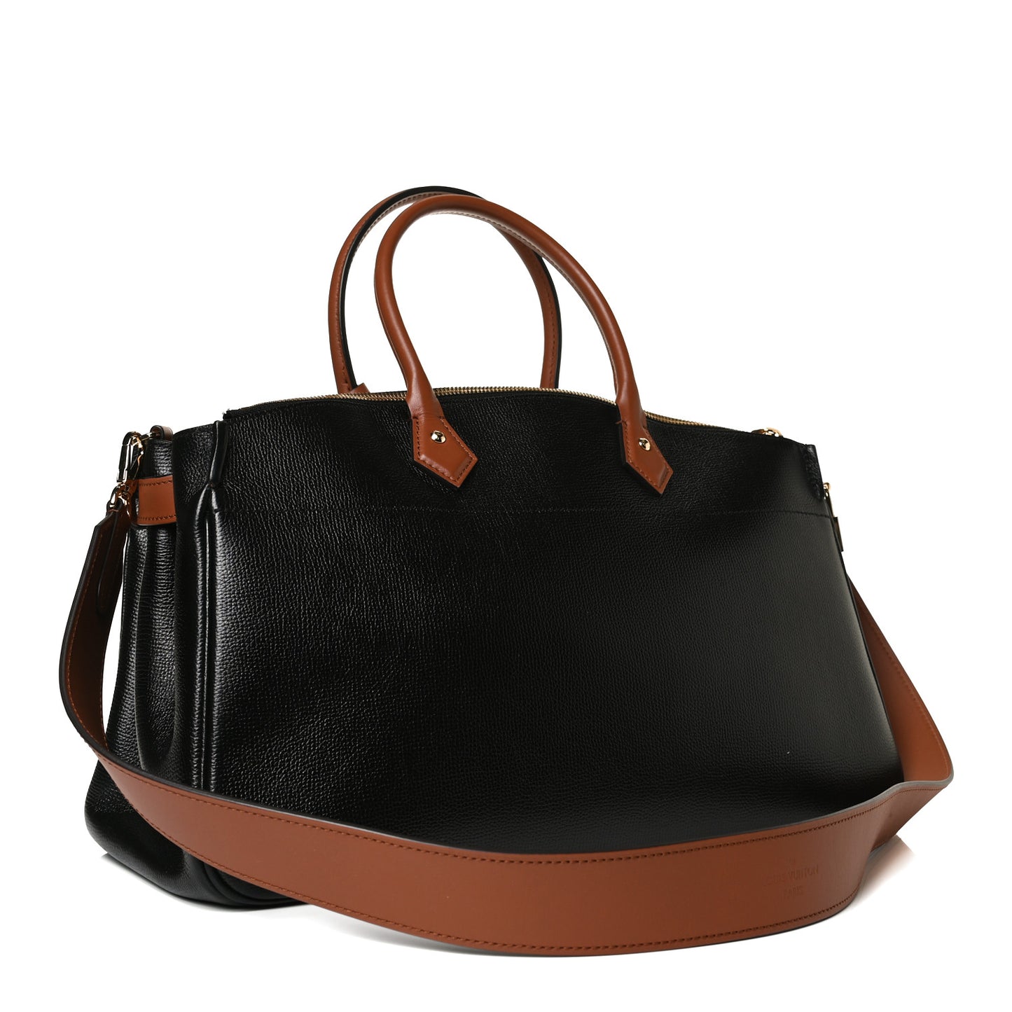 Calfskin All Set MM Black Tan
