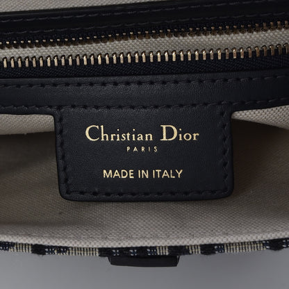 Christian Dior Oblique Saddle Bag Blue 6 of 8