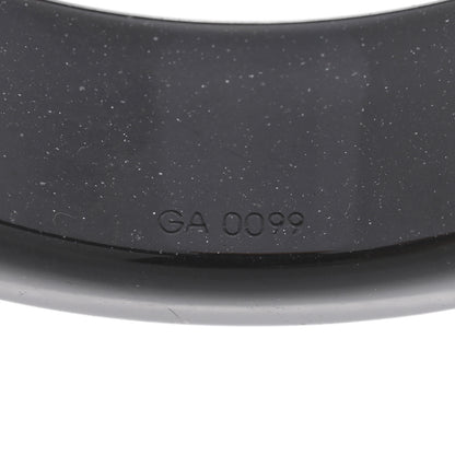 Louis Vuitton Resin Random Flower Bracelet Black 4 of 5