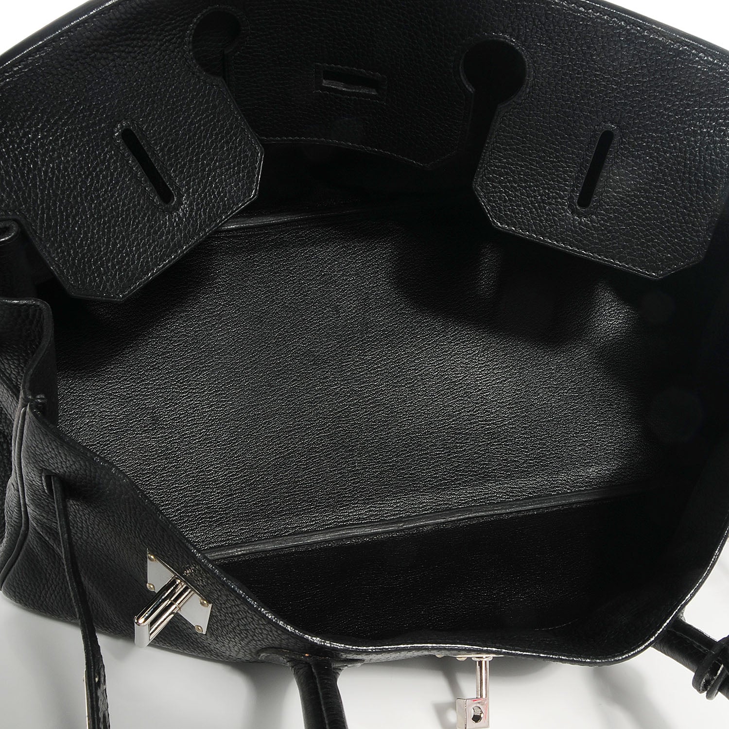 Hermes Taurillon Clemence JPG Birkin 42 Black 7 of 10