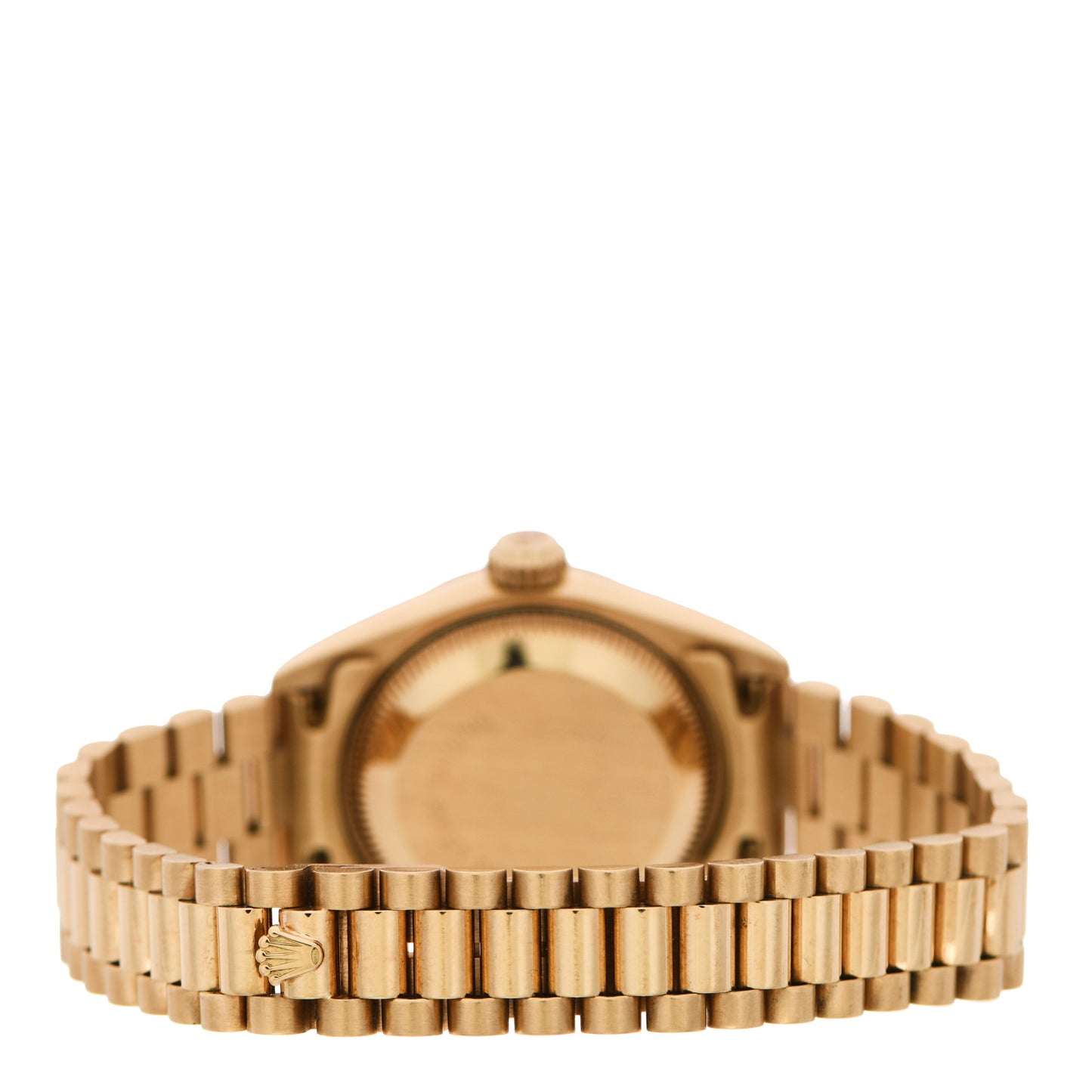 18K Yellow Gold 26mm Oyster Perpetual Datejust President Watch Champagne 69178