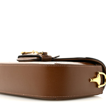 Gucci GG Supreme Monogram Small Horsebit 1955 Chain Shoulder Bag Beige Ebony Brown Sugar 10 of 11