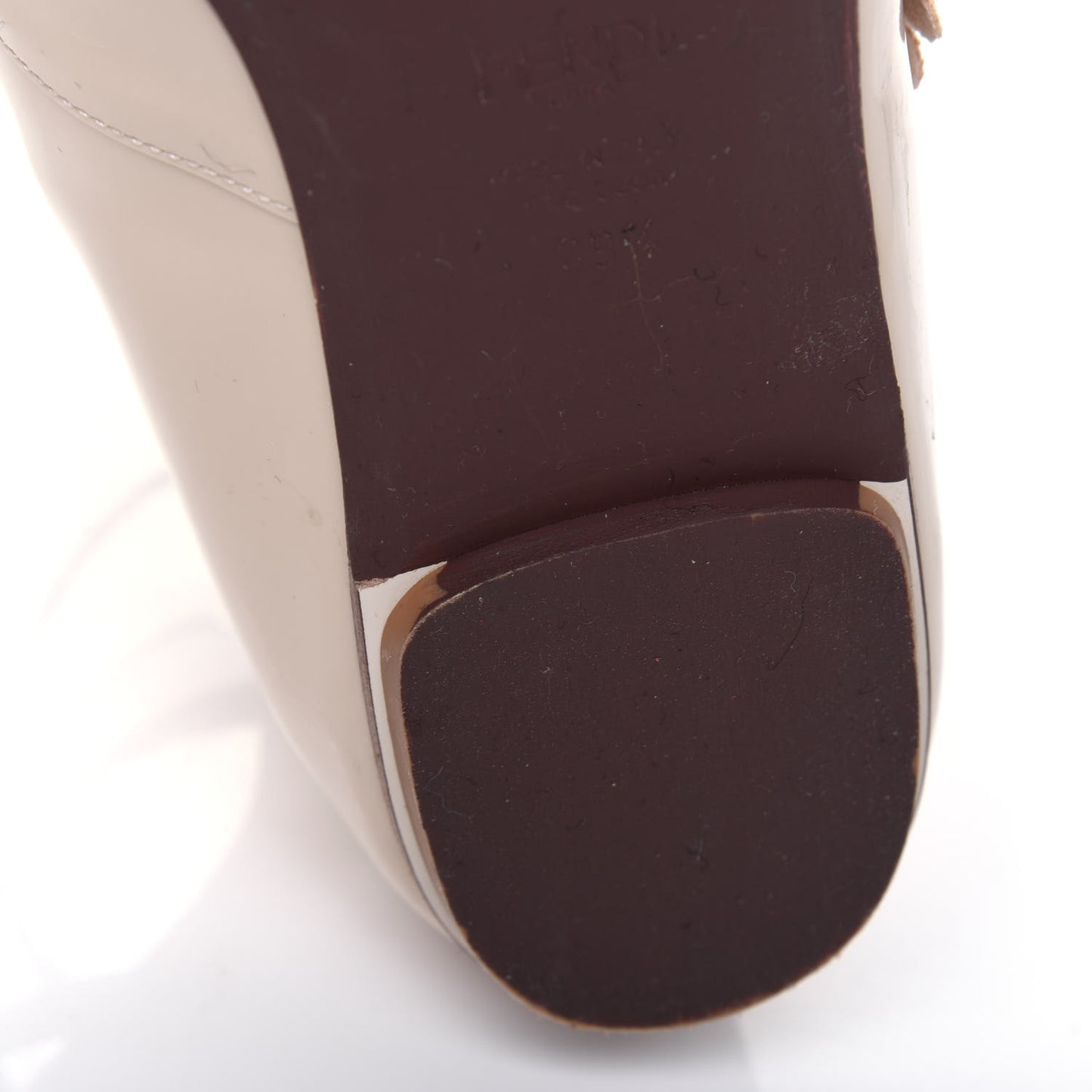 Patent Flowerland Strappy Flats 39.5 Nude