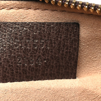 Gucci GG Supreme Monogram Large Ophidia Pouch Clutch Brown 7 of 8