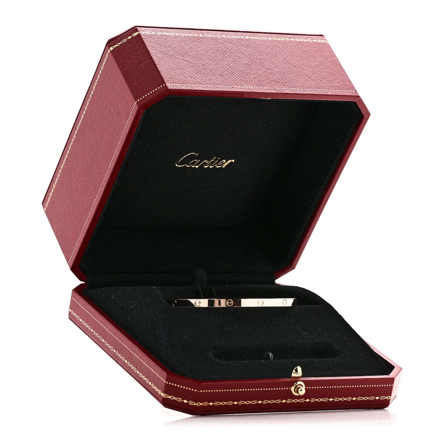 18K Pink Gold Small LOVE Bracelet 17