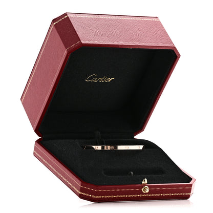 Cartier 18K Pink Gold Small LOVE Bracelet 17 6 of 6