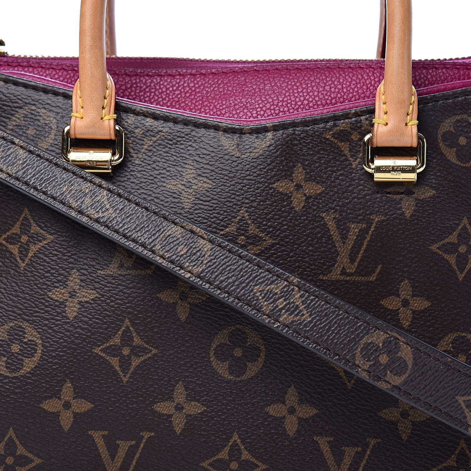 Louis Vuitton Monogram Pallas BB Grape 10 of 10