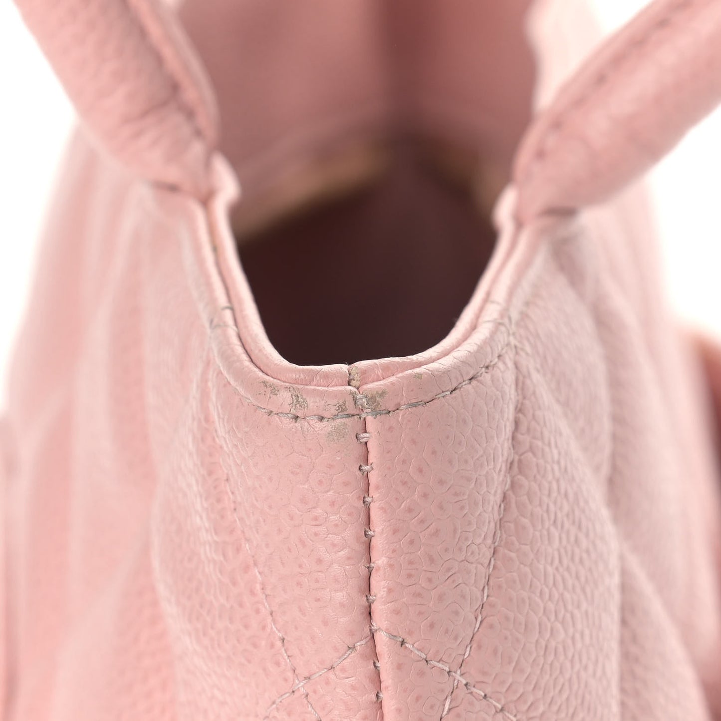 Caviar Medallion CC Tote Light Pink
