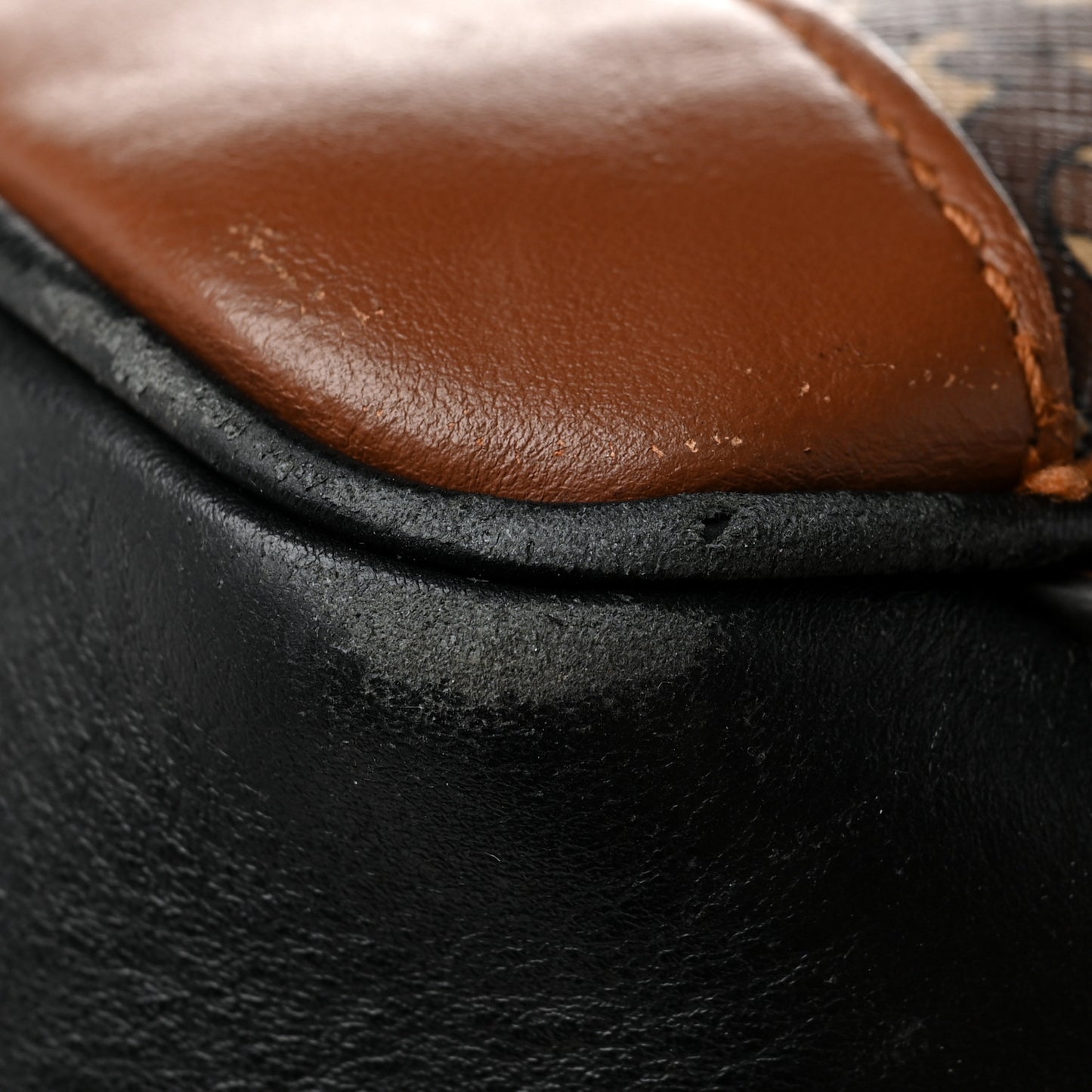 E-Canvas Monogram Rocco Backpack Bridle Brown