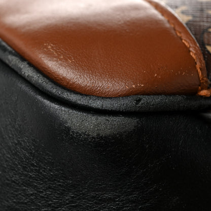 Burberry E-Canvas Monogram Rocco Backpack Bridle Brown 15 of 16