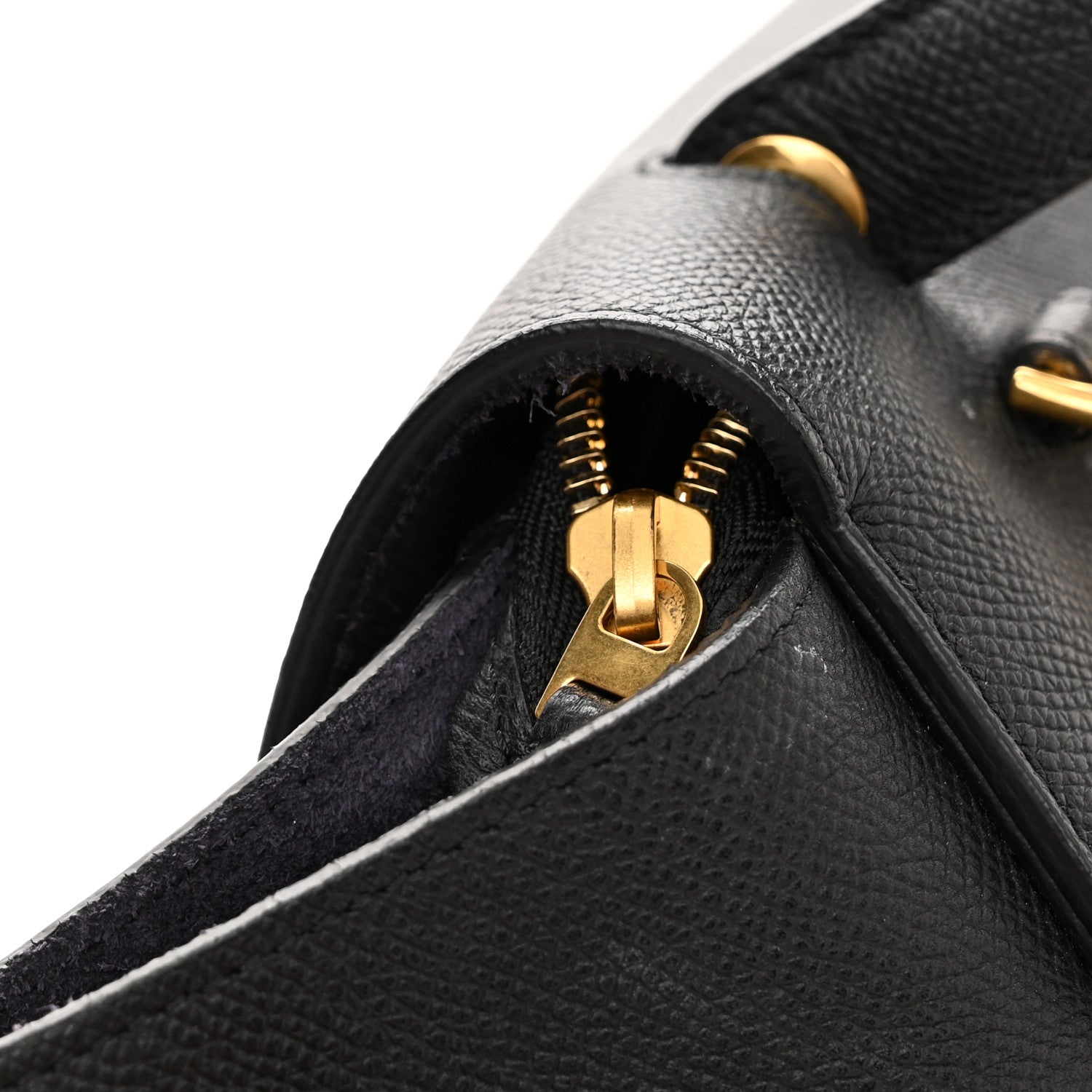 Celine Grained Calfskin Mini Belt Bag Black 15 of 15