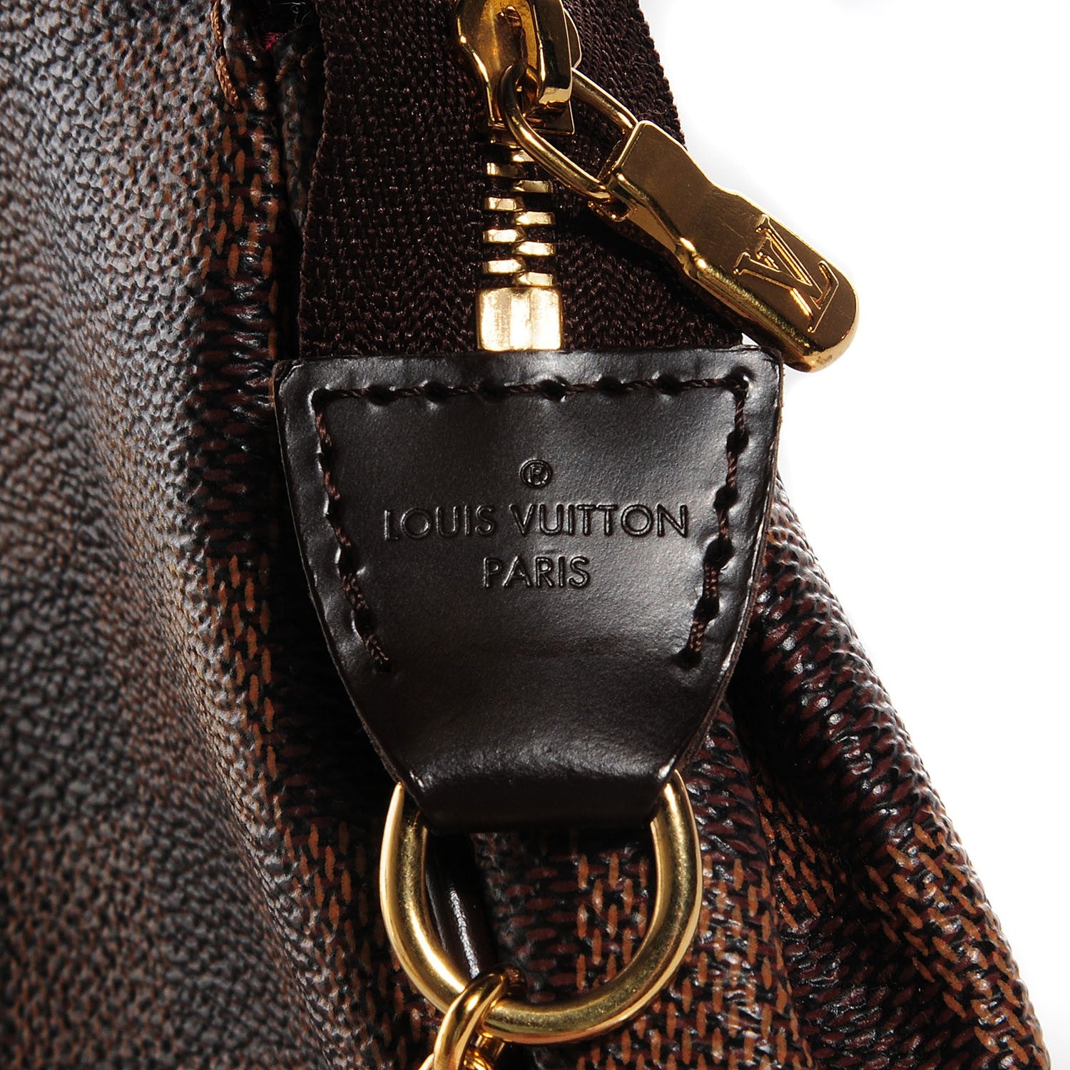Louis Vuitton Damier Ebene Eva Clutch 6 of 8