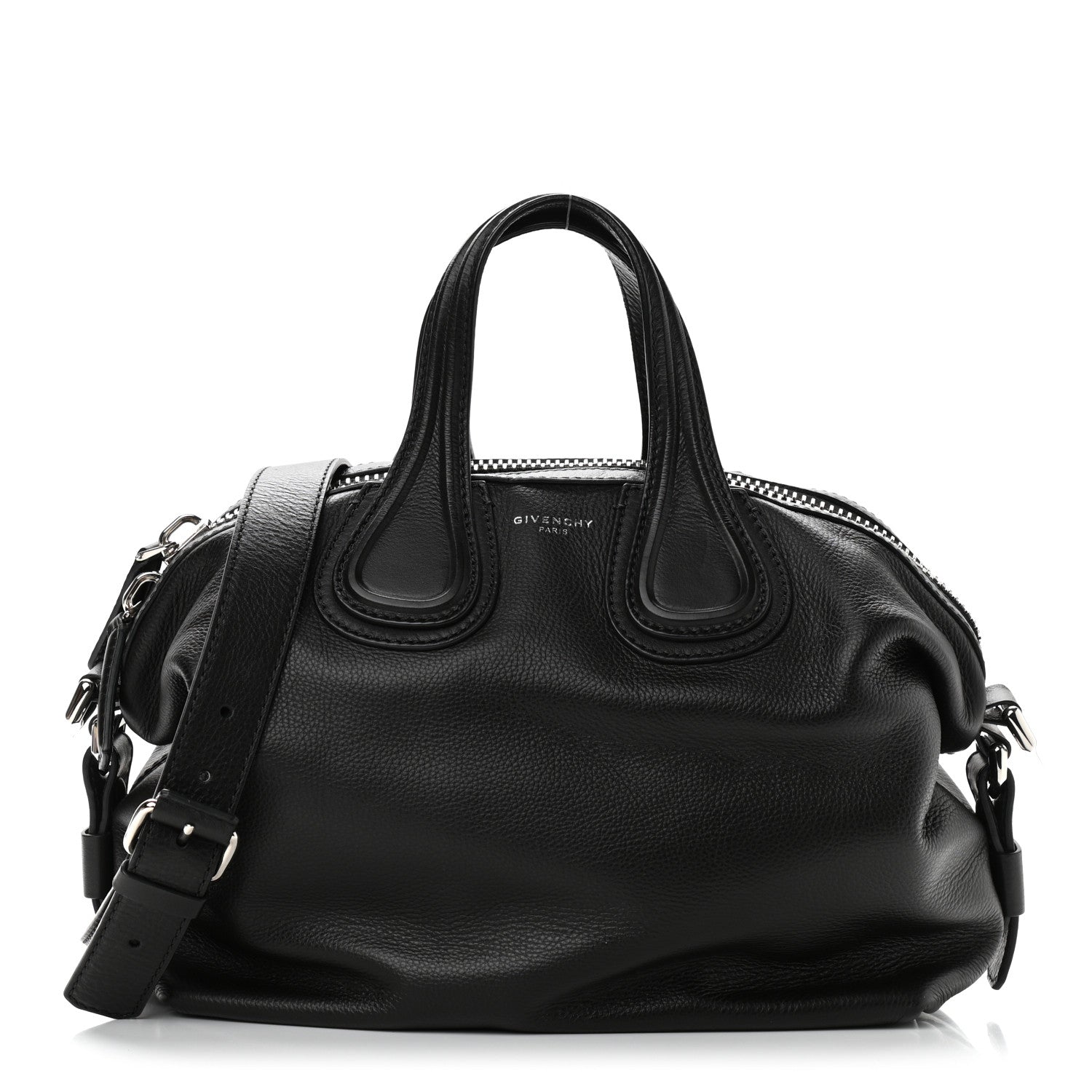 Givenchy Pebbled Calfskin Small Nightingale Black 1 of 10