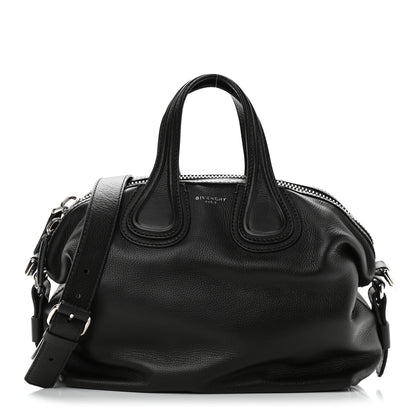 Givenchy Pebbled Calfskin Small Nightingale Black 1 of 10