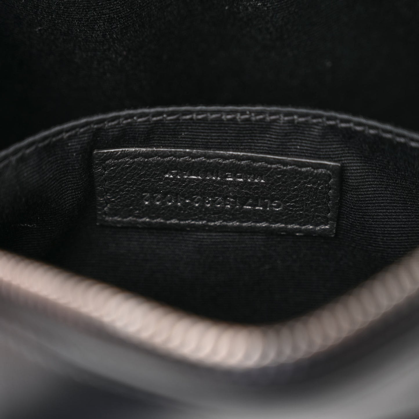 Calfskin Matelasse Monogram Lou Camera Bag Black