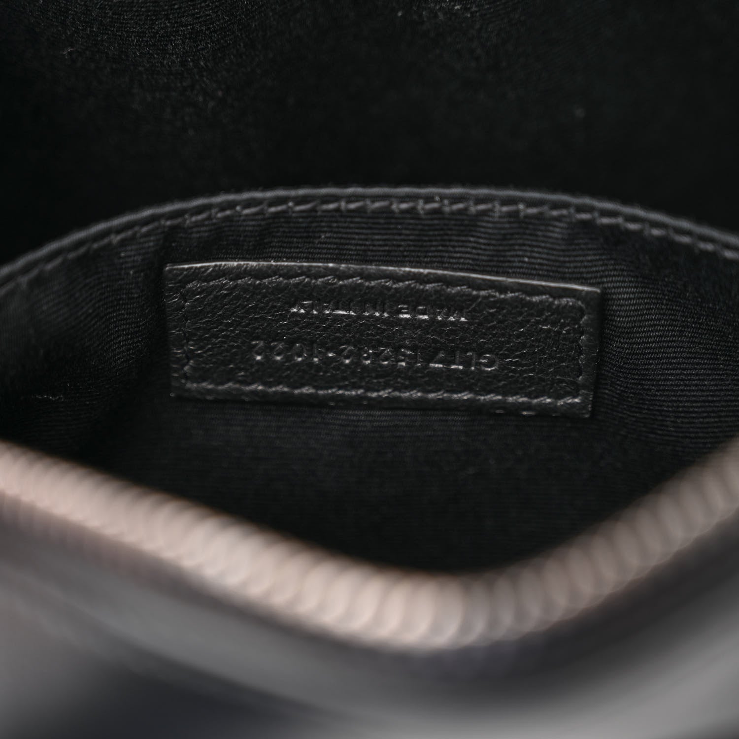 Saint Laurent Calfskin Matelasse Monogram Lou Camera Bag Black 7 of 11