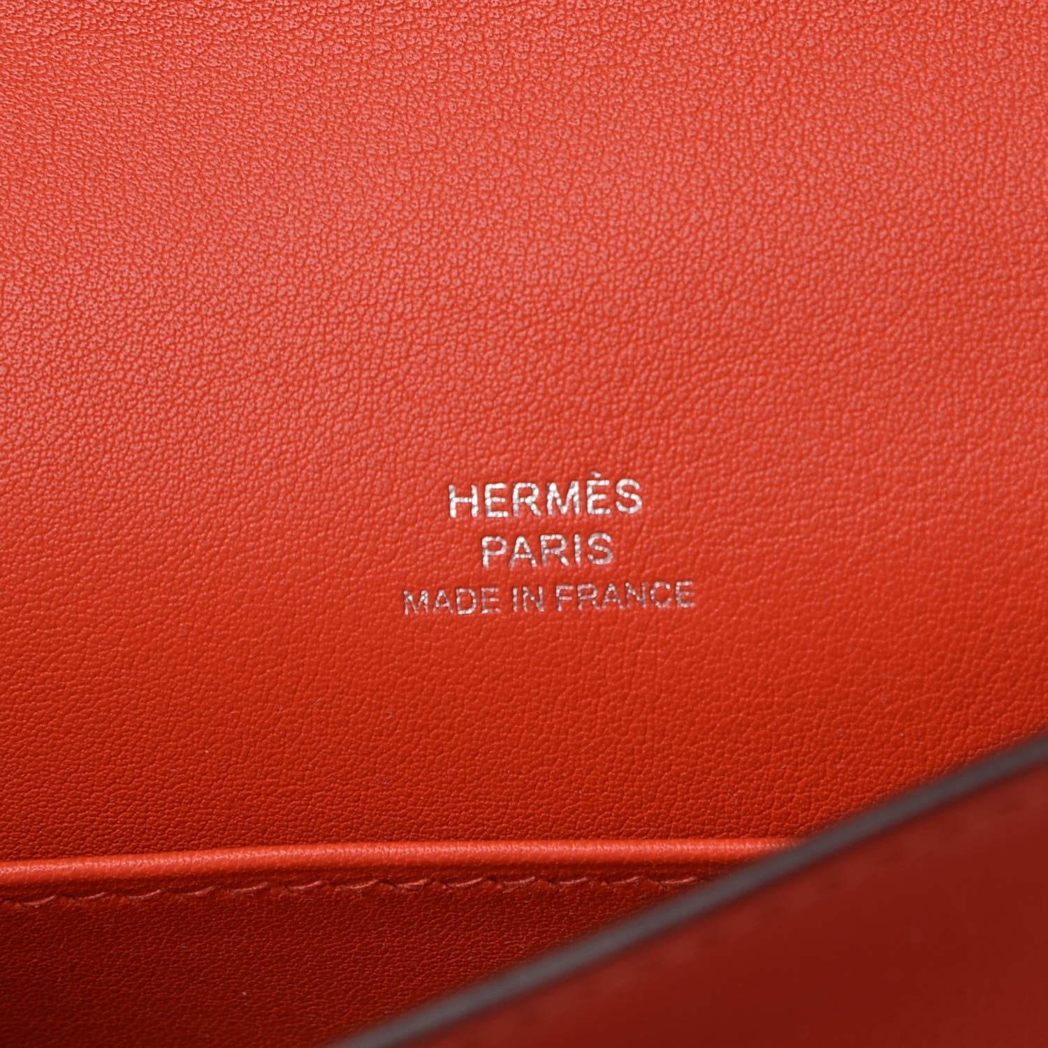 Hermes Swift Kelly Pochette Clutch Capucine 6 of 8