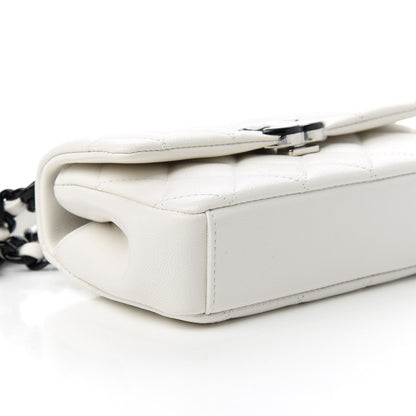 Chanel Caviar Quilted My Everything Small Flap White Black 6 of 11