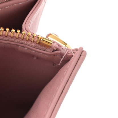 Christian Dior Calfskin Cannage Caro Zipped Pouch With Chain Fard 12 of 13