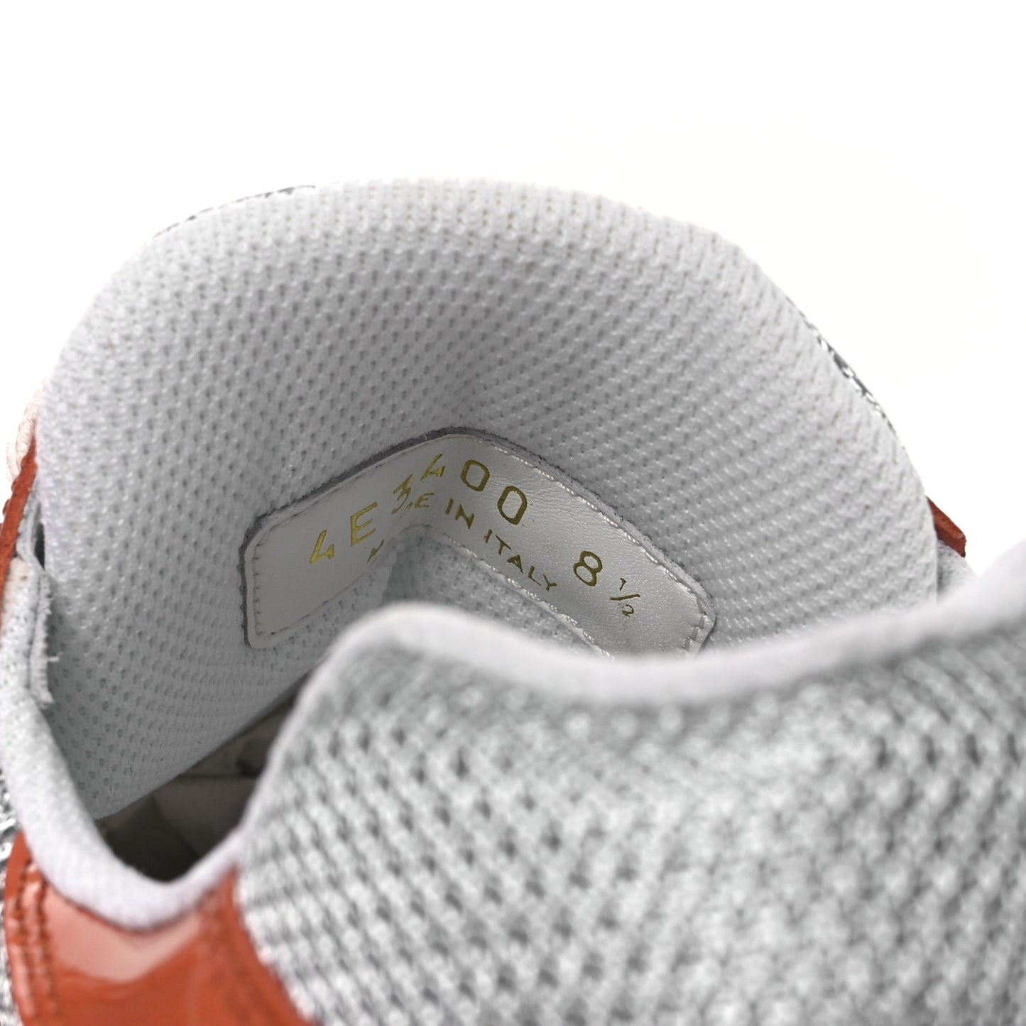 Patent Technical Fabric Mens America's Cup Patchwork Sneakers 8.5 Nespola 8.5 Nespola  Argento