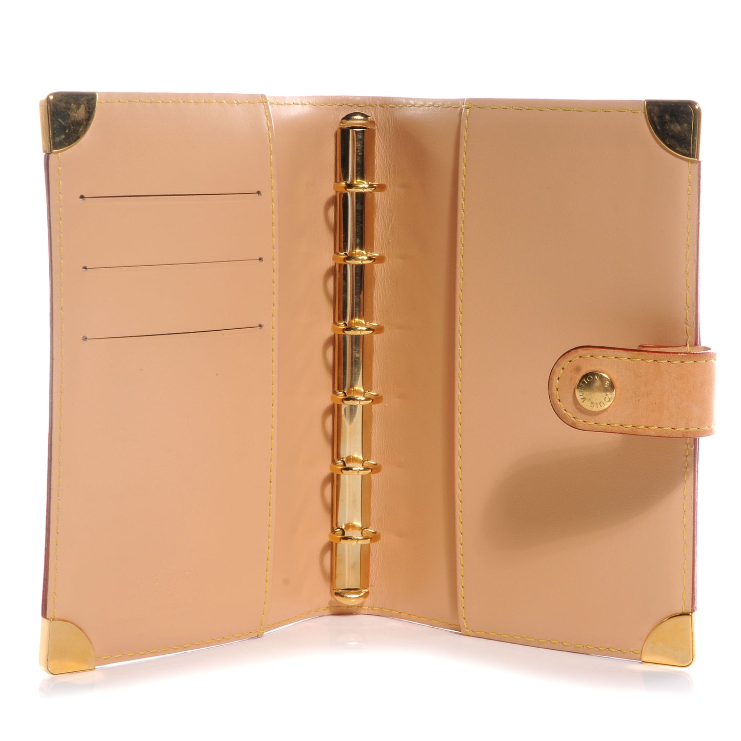 Monogram Multicolor Small Ring Agenda Cover White