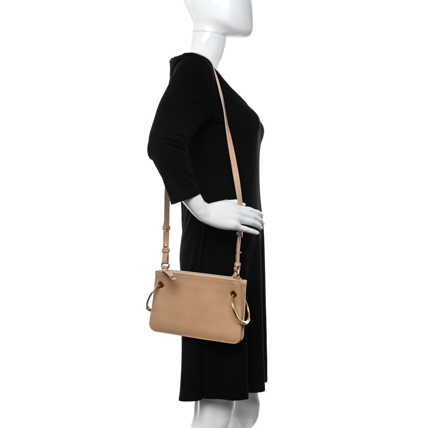 Chloe Calfskin Suede Mini Roy Bag Blushy Pink 2 of 11