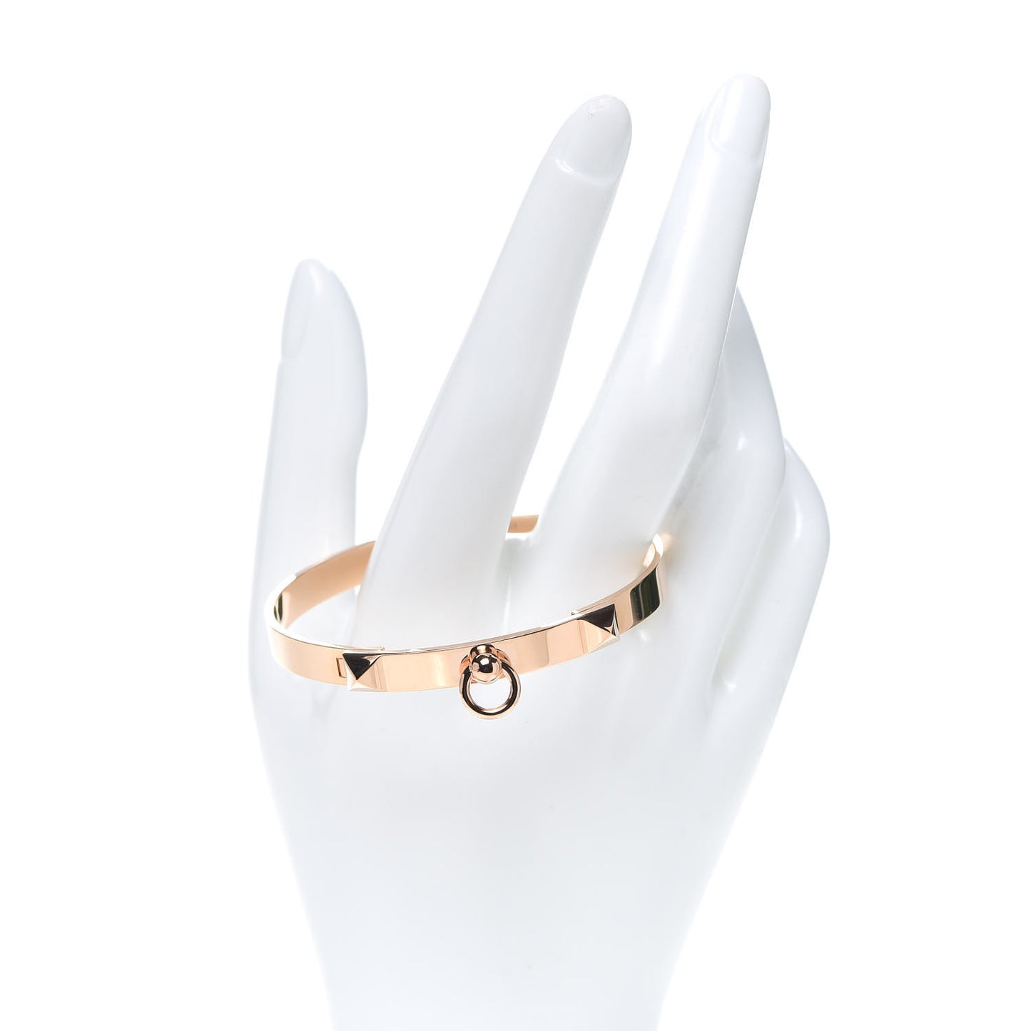 18K Rose Gold PM Collier De Chien Bracelet SH