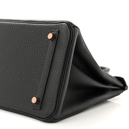 Hermes Togo Birkin 30 Black 9 of 10