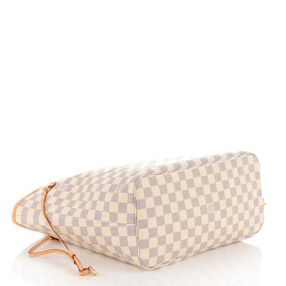 Louis Vuitton Damier Azur Neverfull MM 4 of 9