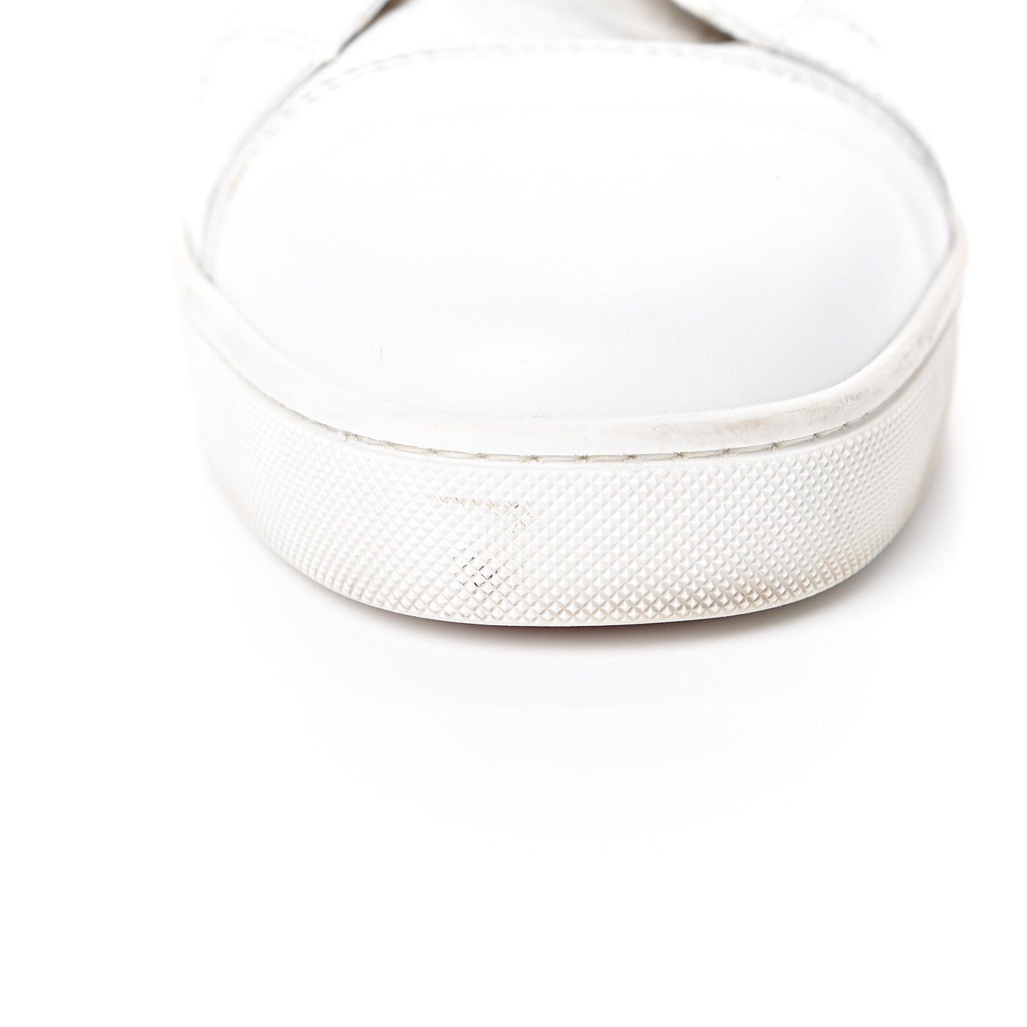 Christian Louboutin Calfskin Mens Louis Flat Sneakers 41.5 White 13 of 14