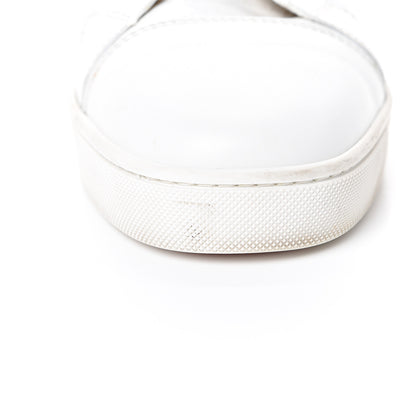 Christian Louboutin Calfskin Mens Louis Flat Sneakers 41.5 White 13 of 14