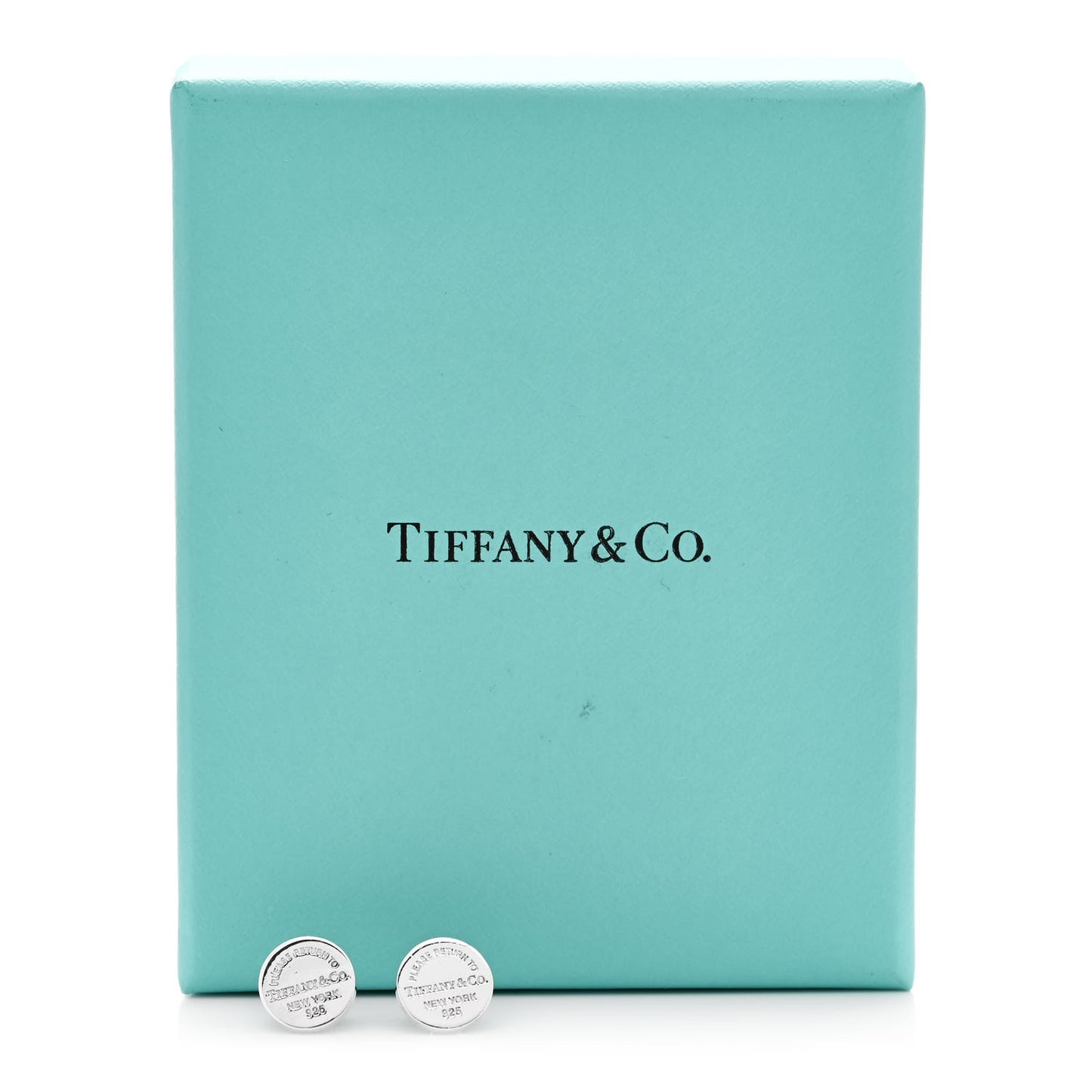 Sterling Silver Return To Tiffany Circle Stud Earrings