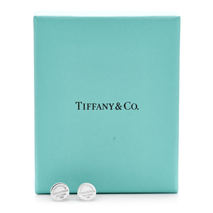 Tiffany Sterling Silver Return To Tiffany Circle Stud Earrings 5 of 5