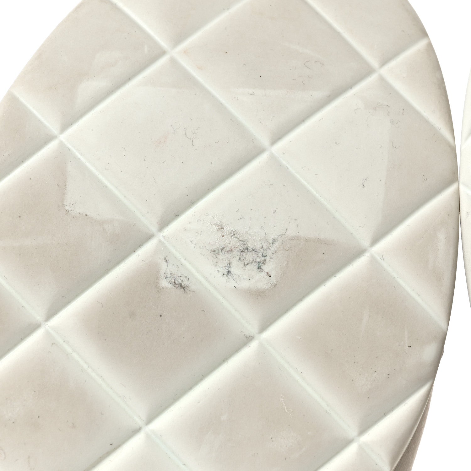 Chanel Stretch Fabric CC Sneakers 36 White 8 of 11