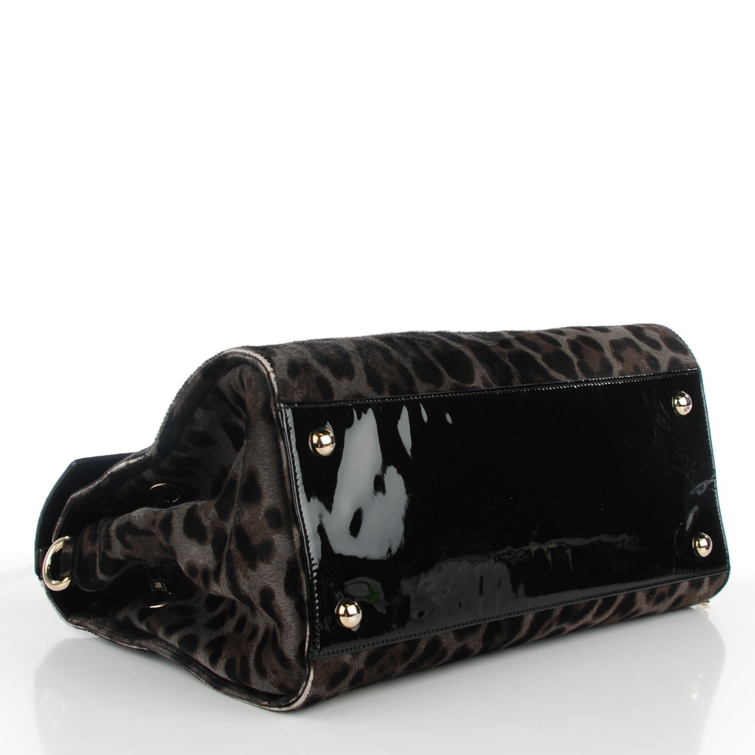 Jimmy Choo Calf Hair Leopard Print Medium Rosalie Satchel 9 of 14