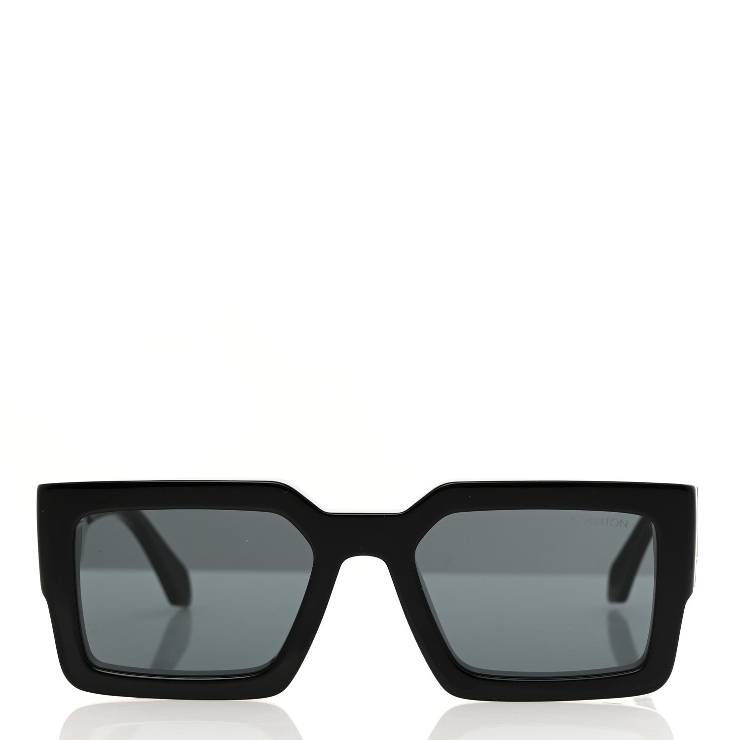 Louis Vuitton LV Clash Square Sunglasses Z1579E Black 2 of 8