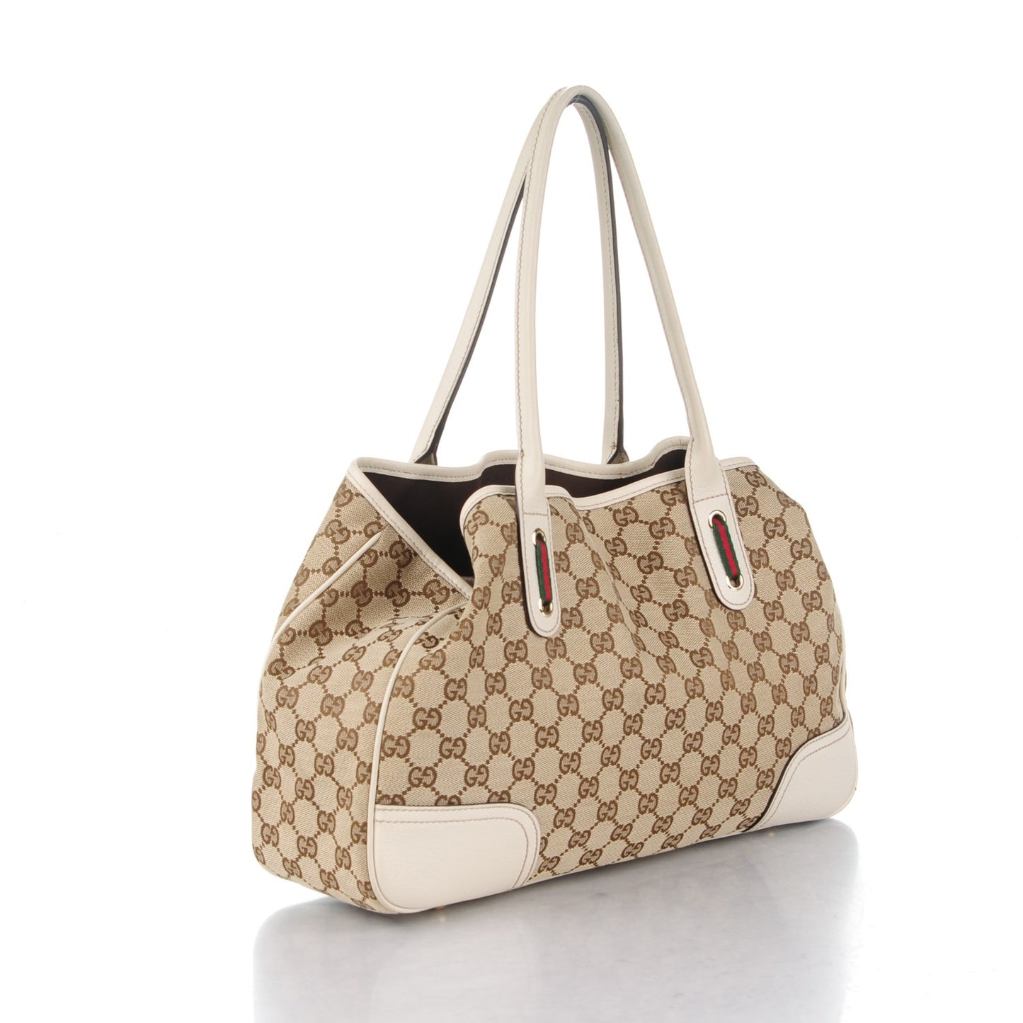 Monogram Medium Princy Tote Off White