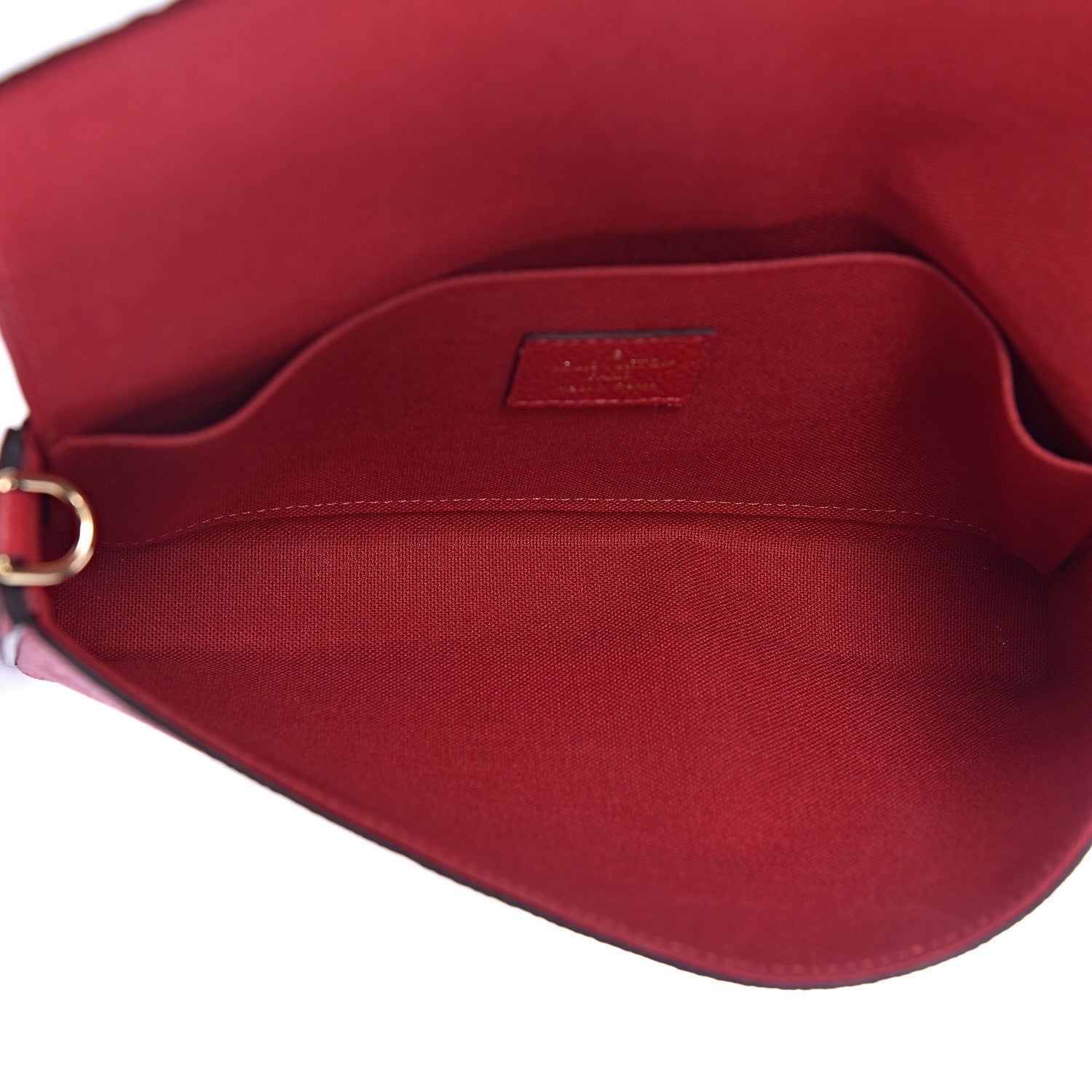 Louis Vuitton Empreinte Pochette Felicie Chain Wallet Cherry 6 of 8