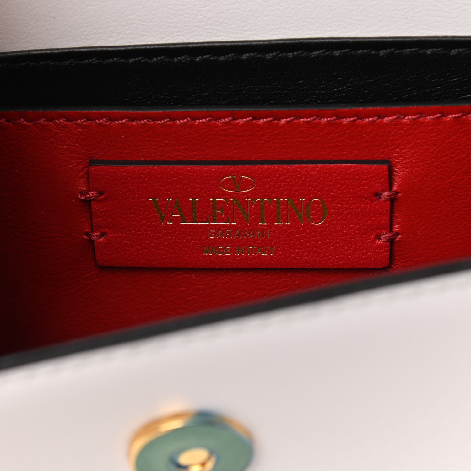 Valentino Garavani Calfskin Small Supervee Crossbody Bag Optic White 5 of 8