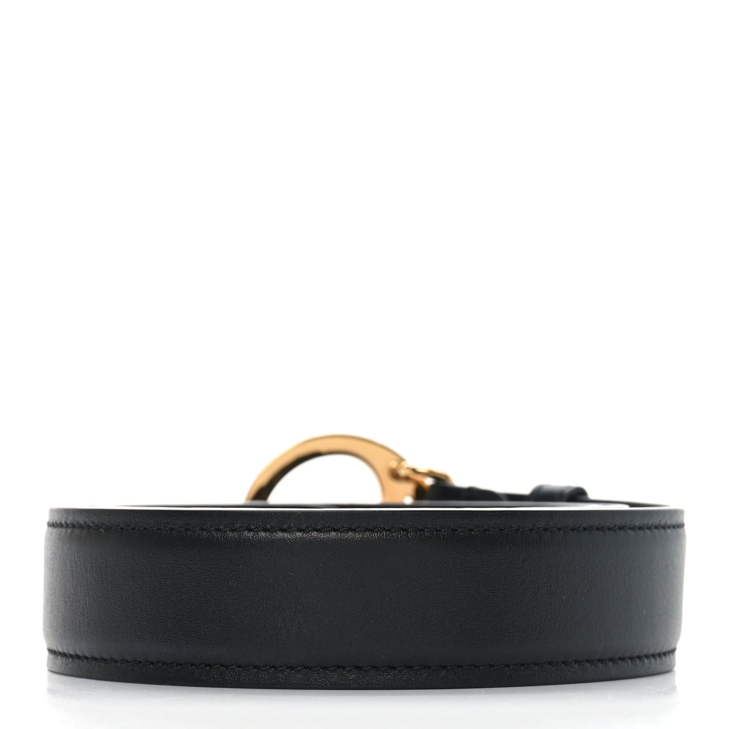 Ciny Lux Calfskin Blondie 30mm Belt 85 34 Black