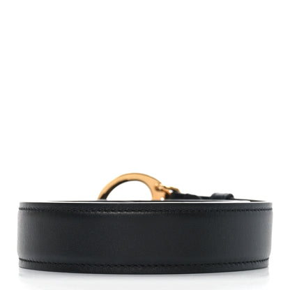 Gucci Ciny Lux Calfskin Blondie 30mm Belt 85 34 Black 2 of 4