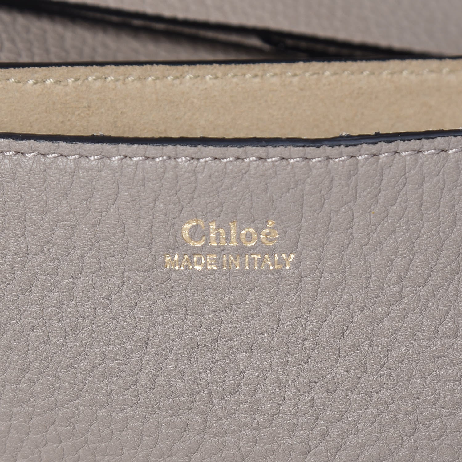 Chloe Grained Lambskin Drew Shoulder Bag Motty Grey 6 of 10