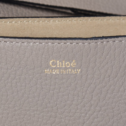 Chloe Grained Lambskin Drew Shoulder Bag Motty Grey 6 of 10