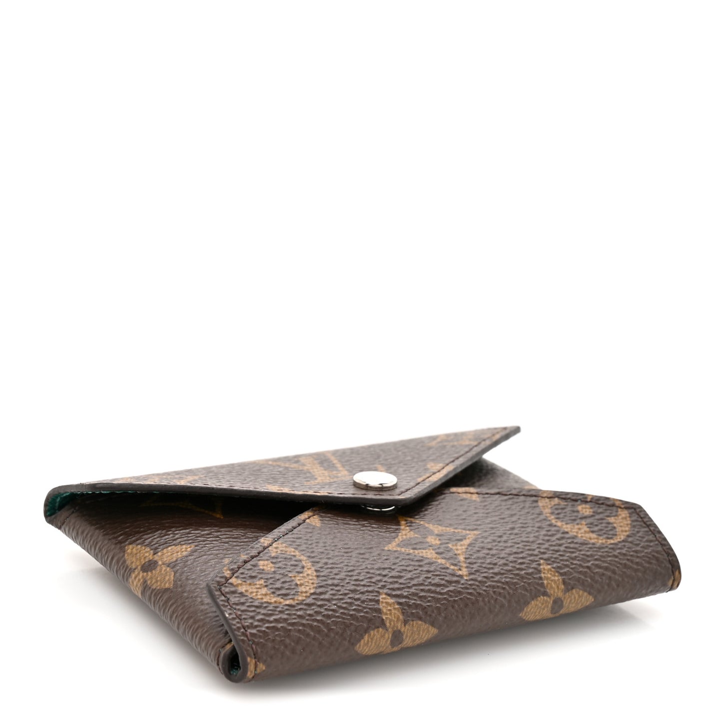 Monogram LV Colormania Kirigami Card Holder Borneo Green