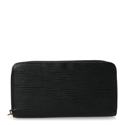 Louis Vuitton Epi Zippy Wallet Black 1 of 8