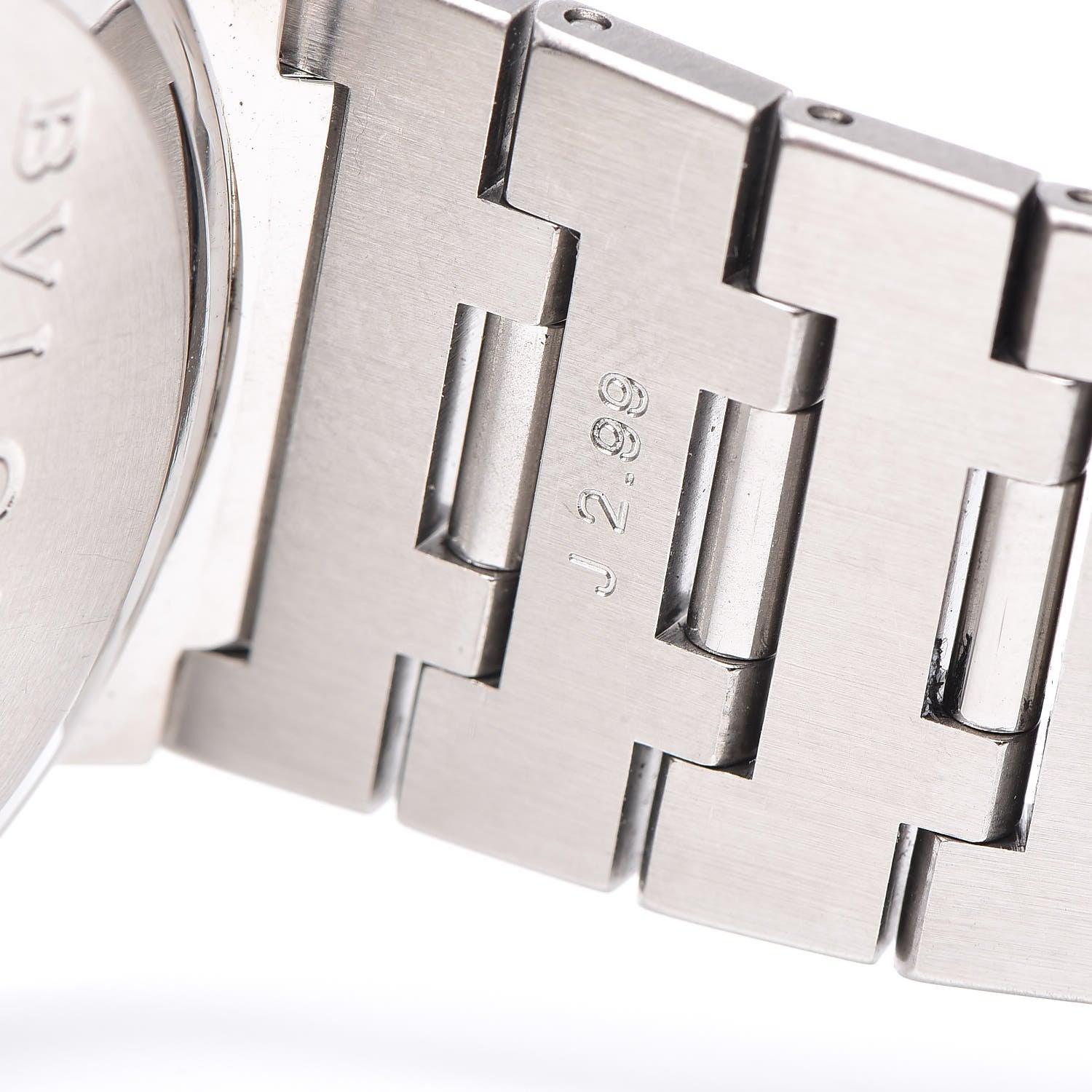 Bulgari Stainless Steel 33mm Automatic Watch Black 6 of 9