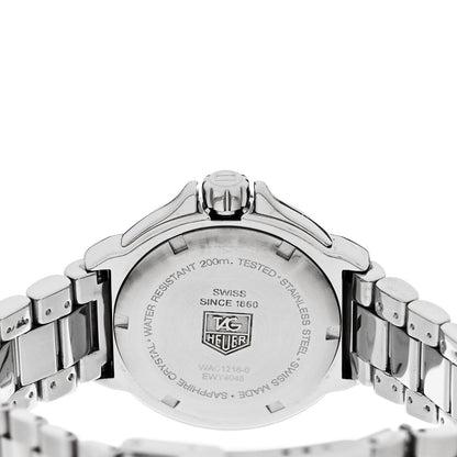 Tag Heuer Stainless Steel Diamond Bezel Pink Mother of Pearl 36mm Formula 1 Lady Quartz Watch WAC1216-0 4 of 4
