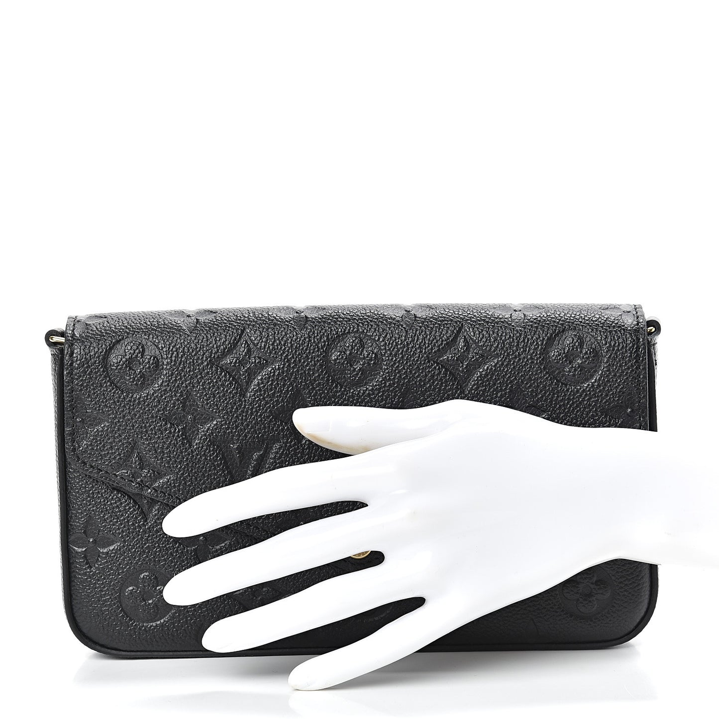 Empreinte Pochette Felicie Chain Wallet Black