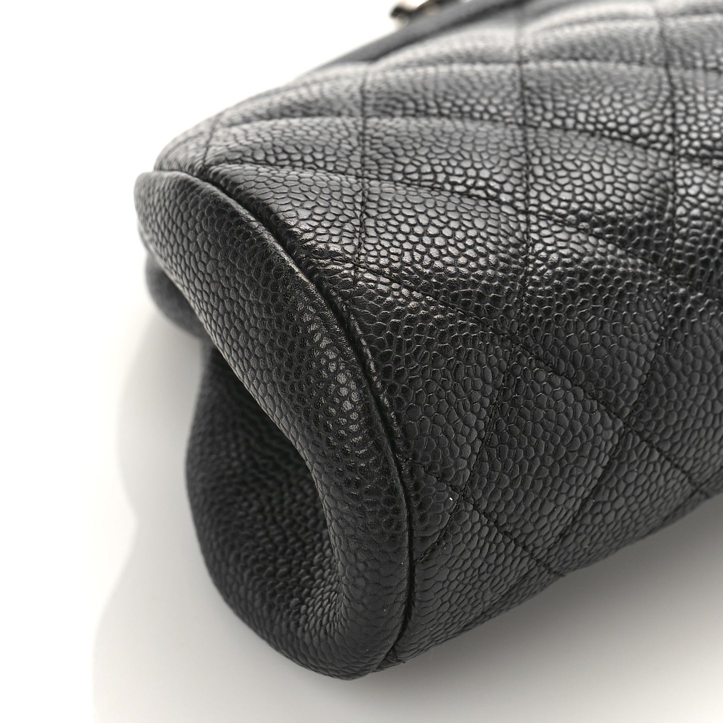 Caviar Quilted Timeless Clutch Black